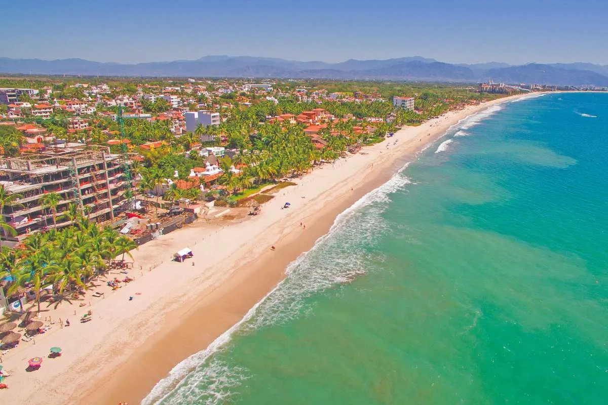 Bucerías malecón at sunset, Riviera Nayarit
